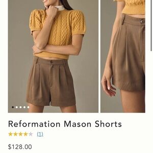 Reformation Mason Short size 2